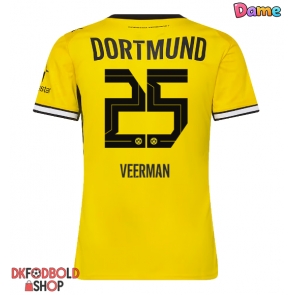 Borussia Dortmund Joey Veerman #25 Hjemmebanetrøje Dame 2026-27 Kort ærmer